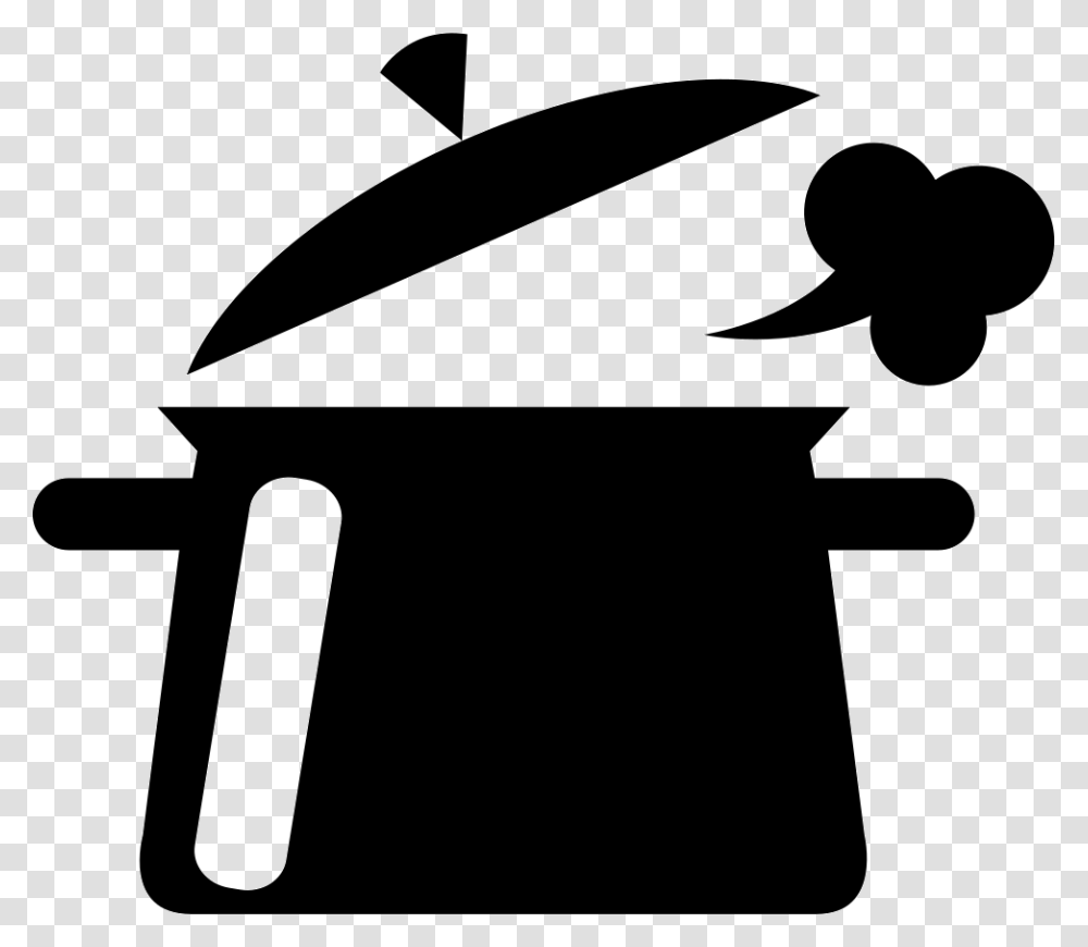 Cooking Equipment Icon Free Download, Stencil, Silhouette, Hammer Transparent Png