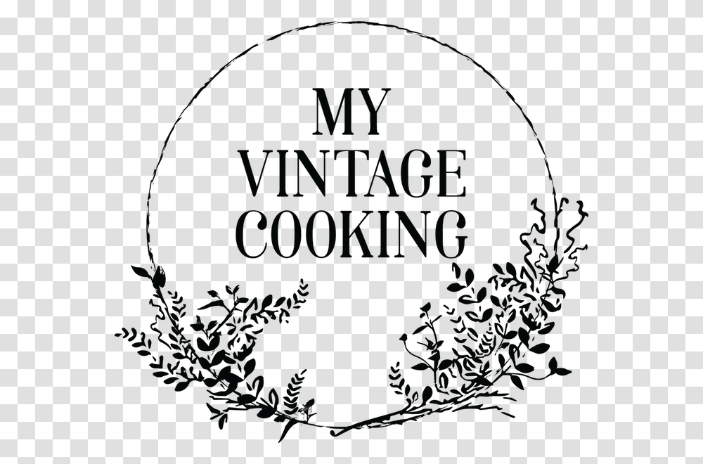 Cooking Home Logo Vintage, Label, Word Transparent Png