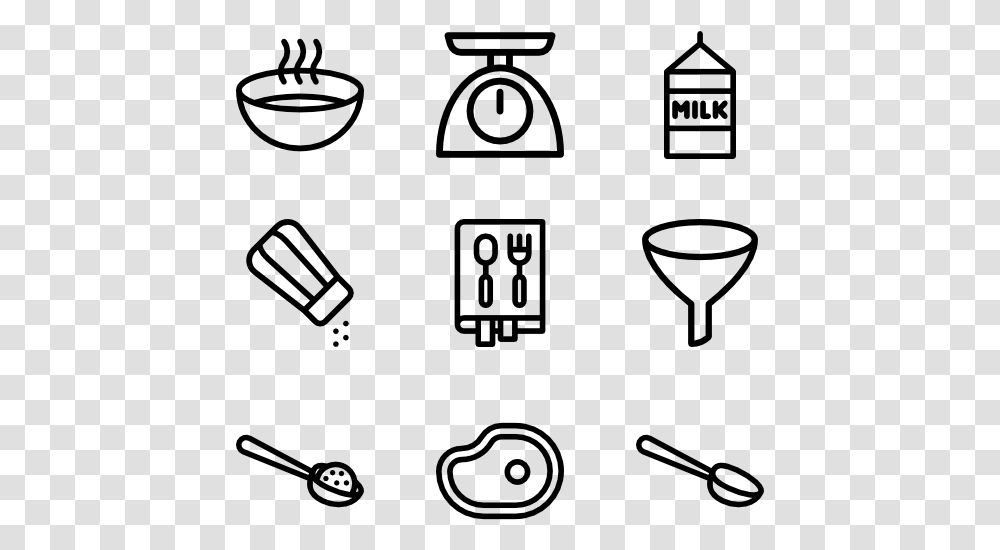 Cooking Instructions Cooking Instruction Icon Pack, Gray, World Of Warcraft Transparent Png