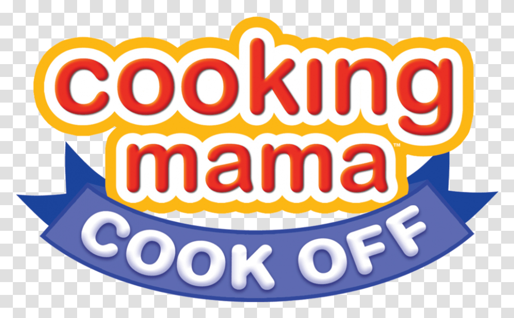Cooking Mama Cook Off Logo Cooking Mama Cook Off Wii Pot, Food, Meal, Sweets, Word Transparent Png