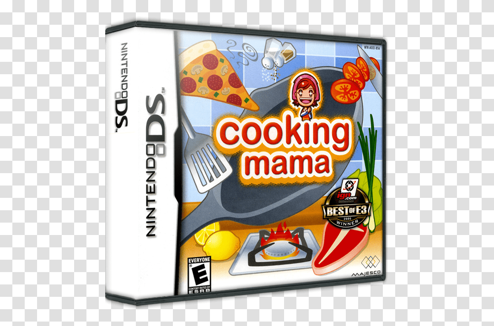 Cooking Mama Nintendo Ds, Advertisement, Poster, Food Transparent Png