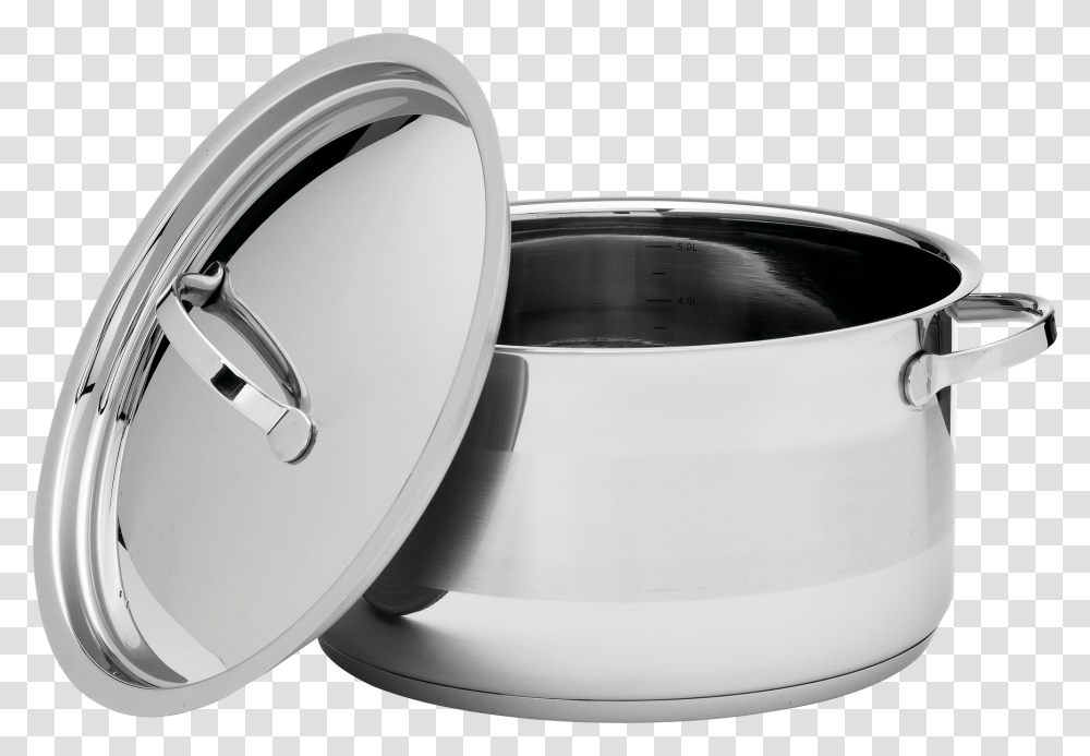 Cooking Pan Cooking Pot, Sink Faucet, Bowl, Aluminium, Dutch Oven Transparent Png