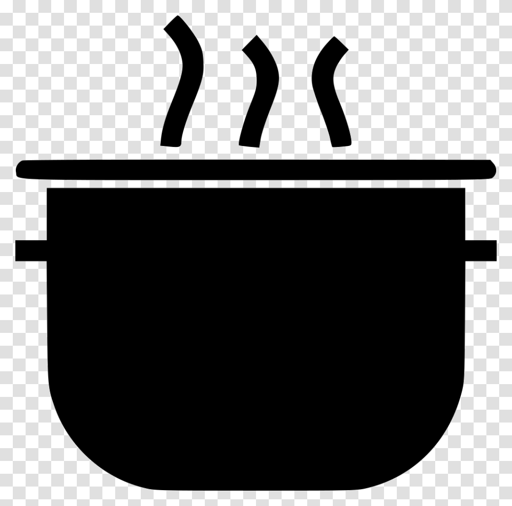 Cooking Pot Icon Free Download, Bowl, Stencil, Coffee Cup Transparent Png
