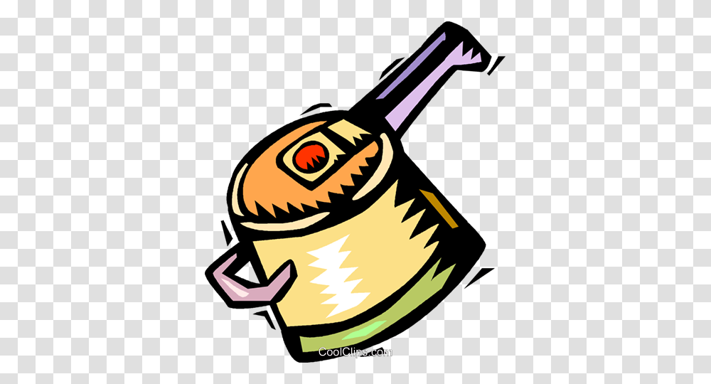 Cooking Pot With Handle Royalty Free Vector Clip Art Illustration, Plant, Produce, Food, Vegetable Transparent Png
