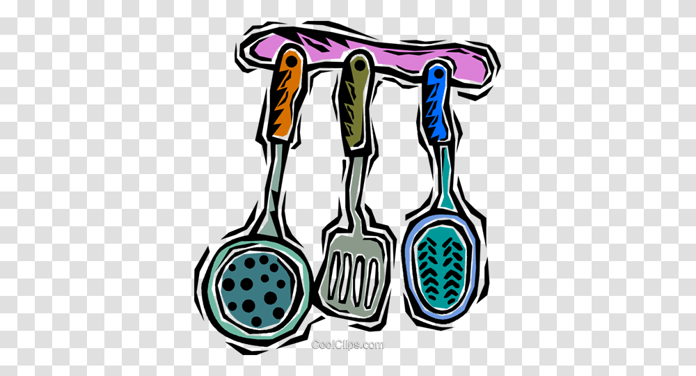 Cooking Utensils Royalty Free Vector Clip Art Illustration, Cutlery, Tool, Spoon, Shovel Transparent Png