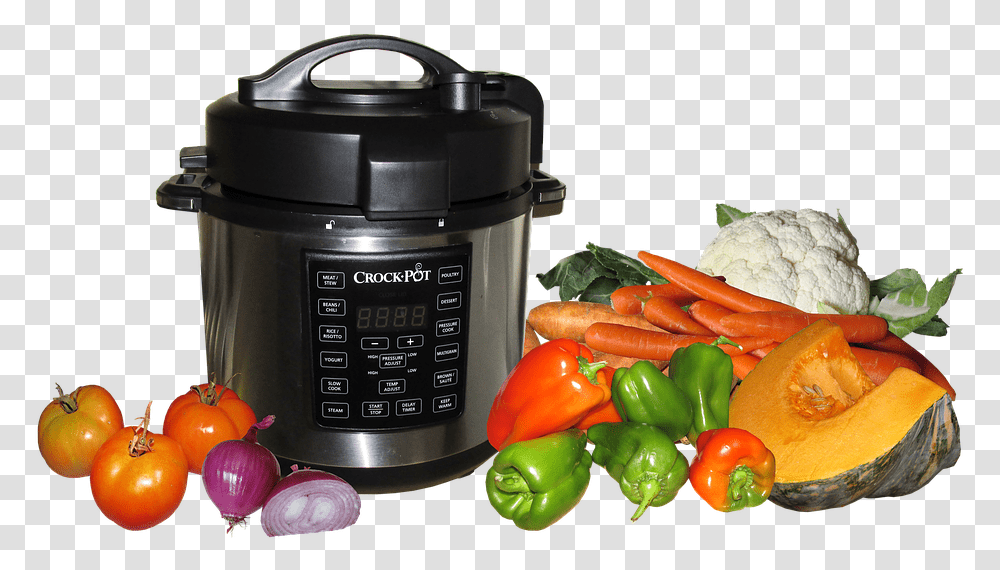 Cooking Vegetables Kitchen Nutrition Vegetarian Rice Cooker, Plant, Food, Appliance, Pepper Transparent Png