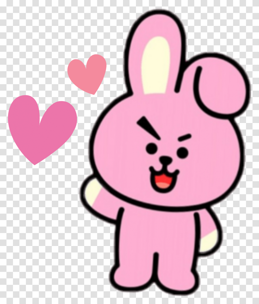 Cooky Cooky Bt21, Heart, Sweets, Food, Confectionery Transparent Png