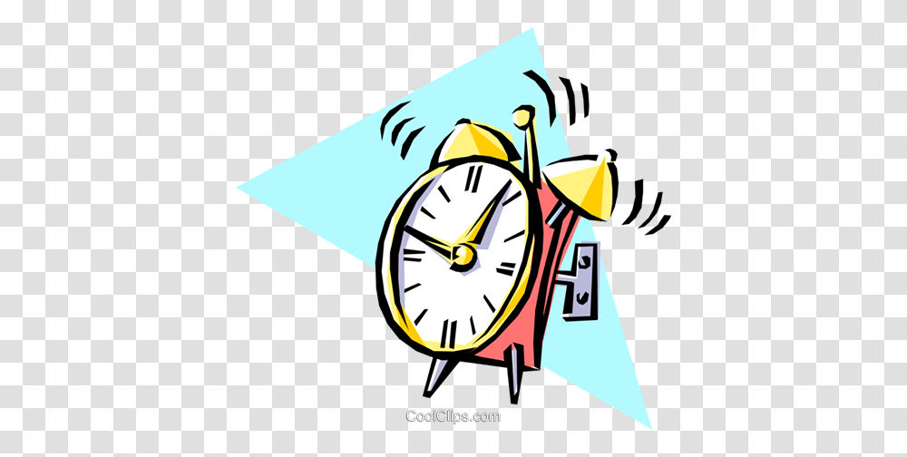 Cool Alarm Clock Royalty Free Vector Clip Art Illustration, Analog Clock, Clock Tower, Architecture, Building Transparent Png