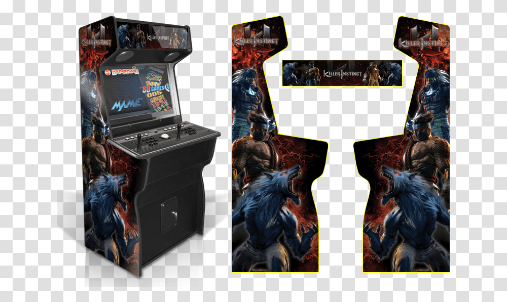Cool Arcade Cabinet Graphics, Arcade Game Machine, Person, Human, Video Gaming Transparent Png
