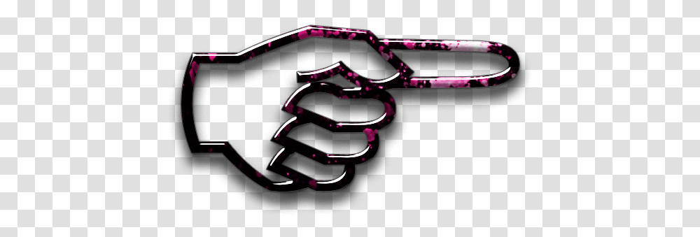 Cool Arrows Pointing Right, Hand, Weapon, Light, Sunglasses Transparent Png