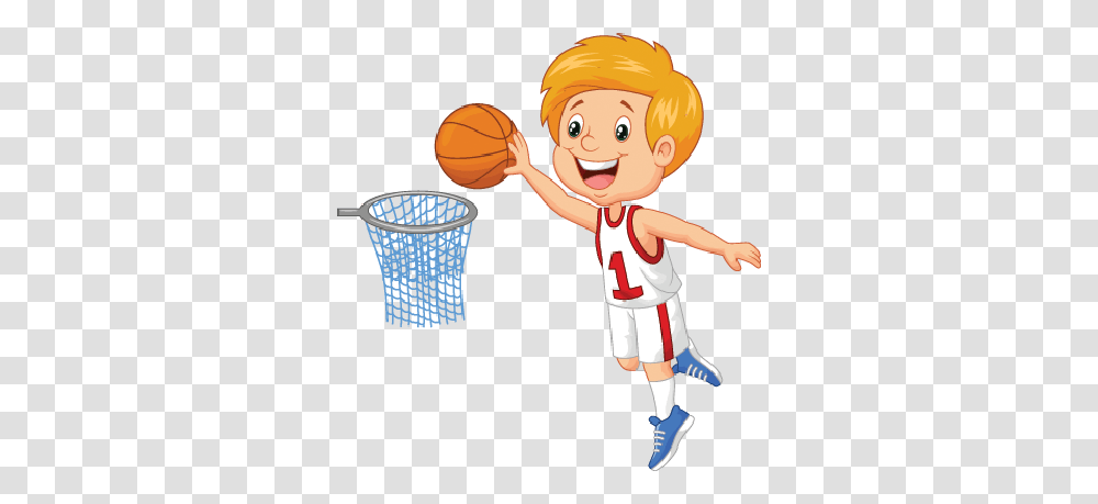 Cool Basketball Player Clip Art Young Boy Cartoon Crying Clipart, Person, Human, People, Team Sport Transparent Png