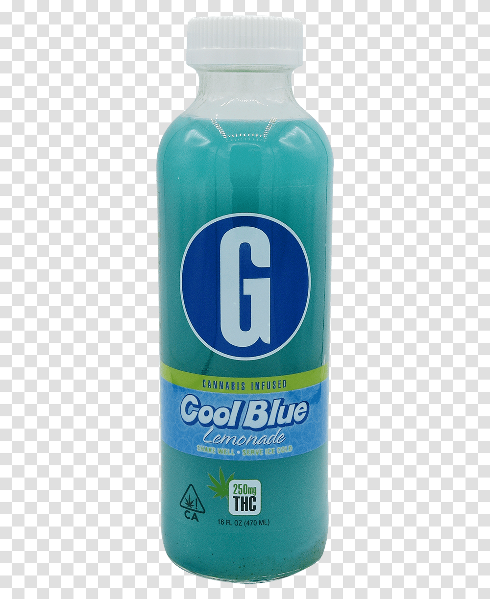 Cool Blue Cannabis Infused Lemonade, Tin, Bottle, Cosmetics, Beverage Transparent Png