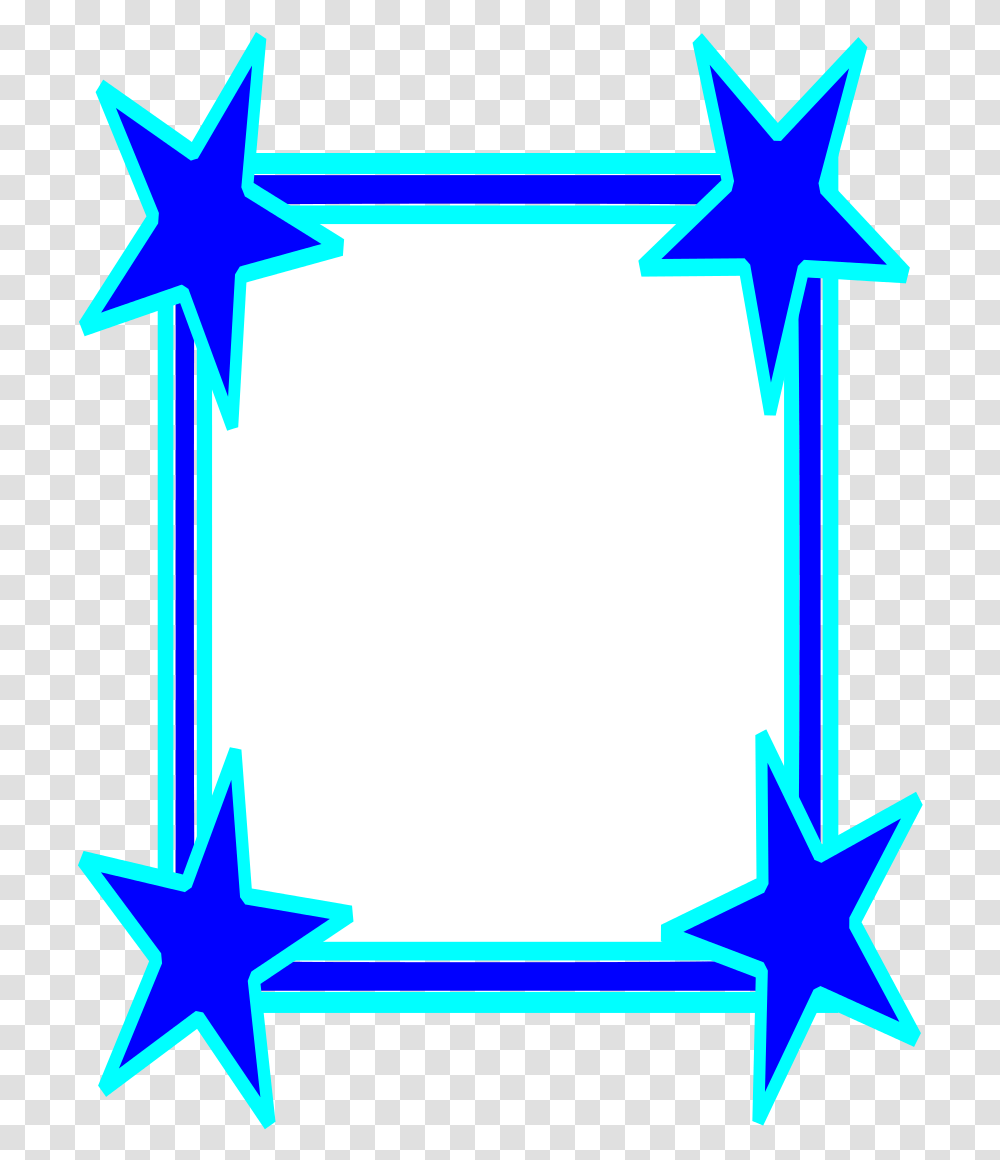 Cool Border, Star Symbol, Lighting Transparent Png