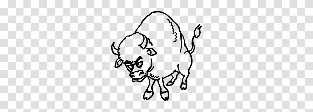 Cool Buffalo Stickers Decals Customizable Durable, Label, Stencil, Face Transparent Png