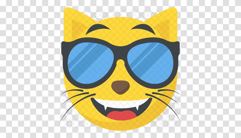 Cool Cat Emoji Icon, Car, Vehicle, Transportation, Automobile Transparent Png