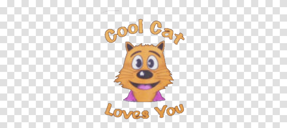 Cool Cat Loves You Roblox, Label, Text, Poster, Mammal Transparent Png