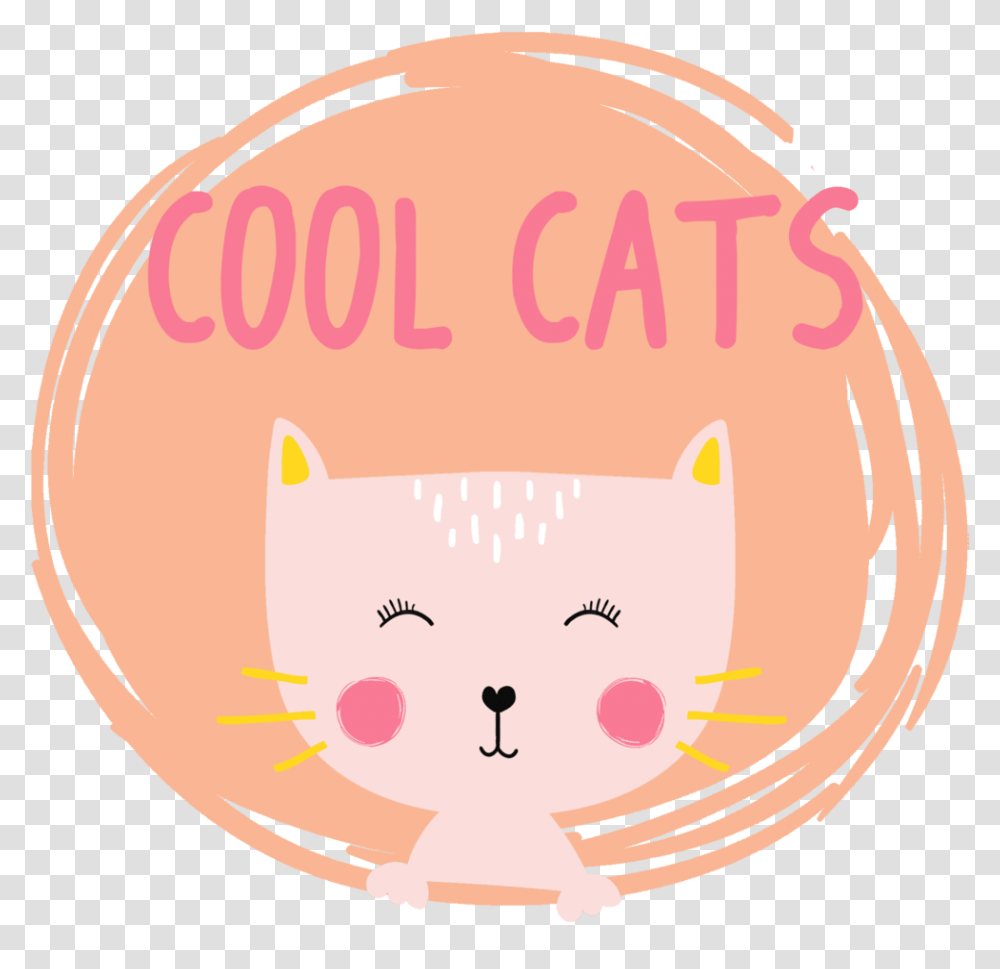 Cool Cats Pawty Happy, Text, Animal, Sweets, Food Transparent Png