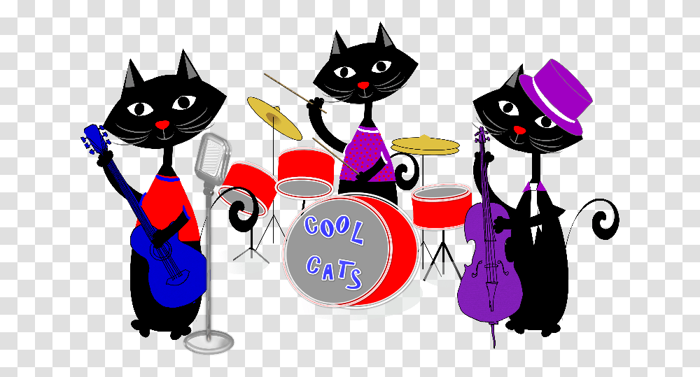Cool Cats Rock Band, Musical Instrument, Guitar, Leisure Activities, Musician Transparent Png