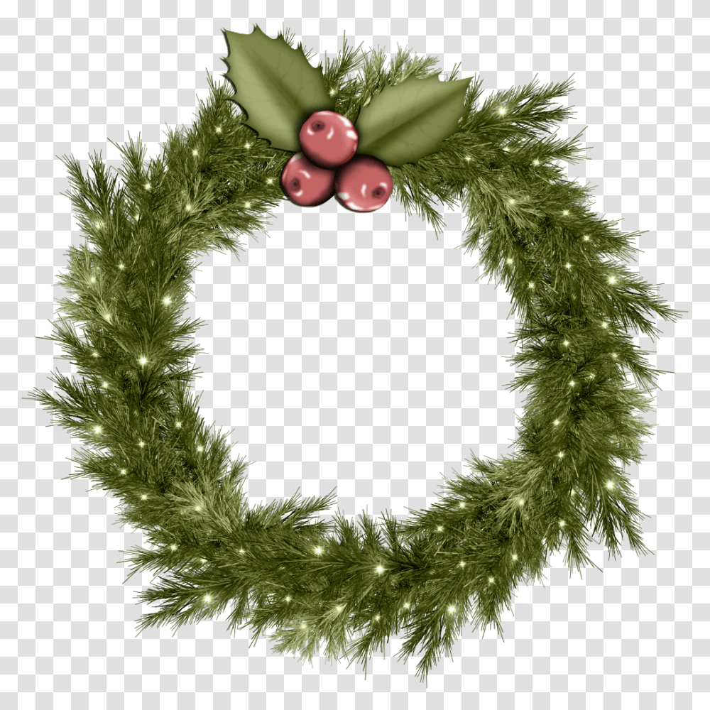 Cool Christmas Wreath Image, Christmas Tree, Ornament, Plant Transparent Png