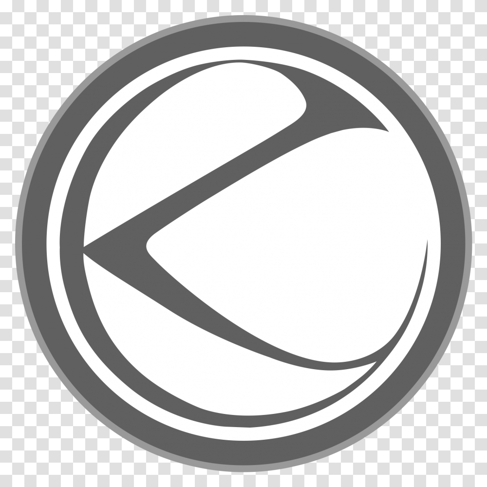 Cool Circle Designs The K Logo Design Circle, Symbol, Trademark, Tape, Emblem Transparent Png