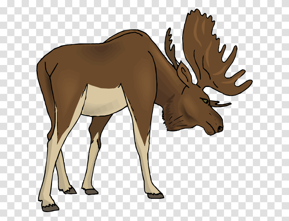Cool Clipart Moose, Antelope, Wildlife, Mammal, Animal Transparent Png