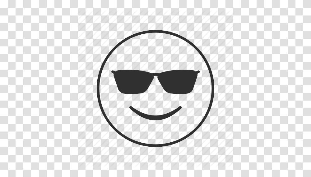Cool Cool Face Emoji Face With Sunglasses Smiling Face Summer, Accessories, Accessory, Goggles Transparent Png