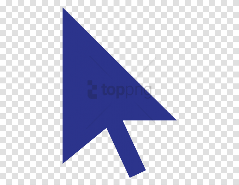 Cool Cursor Cursor Arrow Blue, Triangle, Plan, Plot Transparent Png
