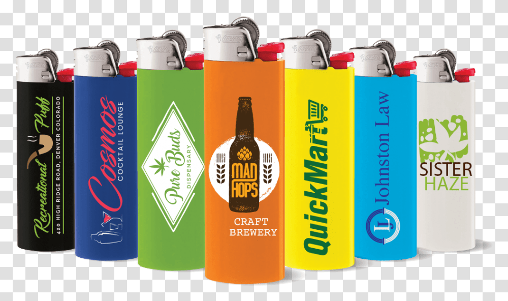 Cool Custom Bic Lighters, Beer, Alcohol, Beverage, Drink Transparent Png