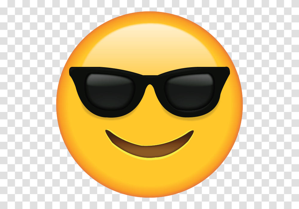 Cool Emoji Emoticon And Smiley, Sunglasses, Accessories, Accessory, Helmet Transparent Png