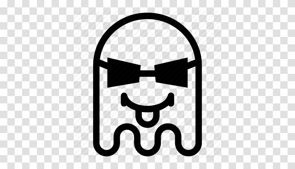 Cool Emoji Emoticon Ghost Savage Thug Tongue Icon, Piano, Leisure Activities, Musical Instrument, Accessories Transparent Png