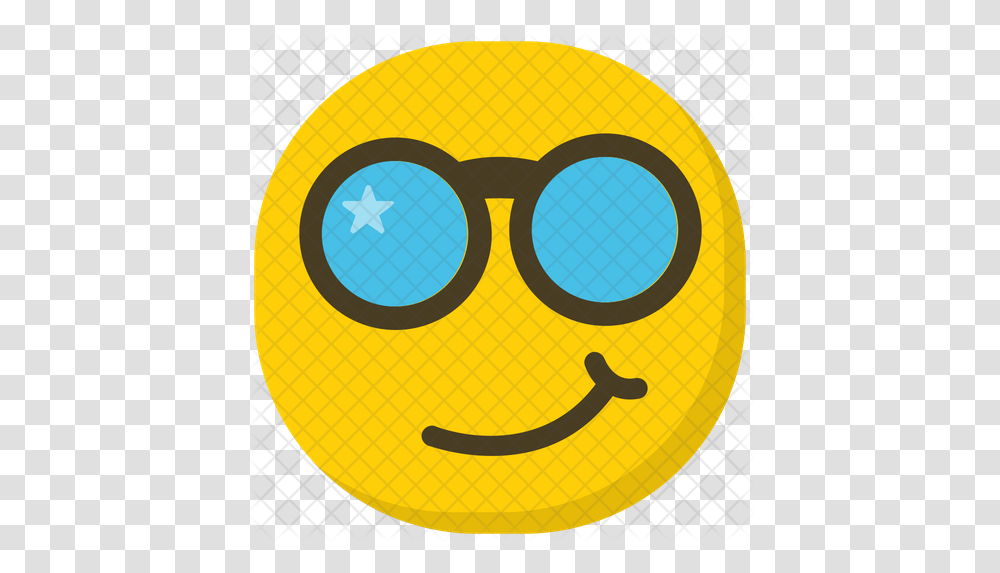 Cool Emoji Icon Smiley, Pillow, Pac Man, Symbol, Logo Transparent Png