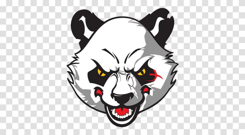 Cool Fortnite Logo Logo Panda, Mammal, Animal, Stencil, Head Transparent Png
