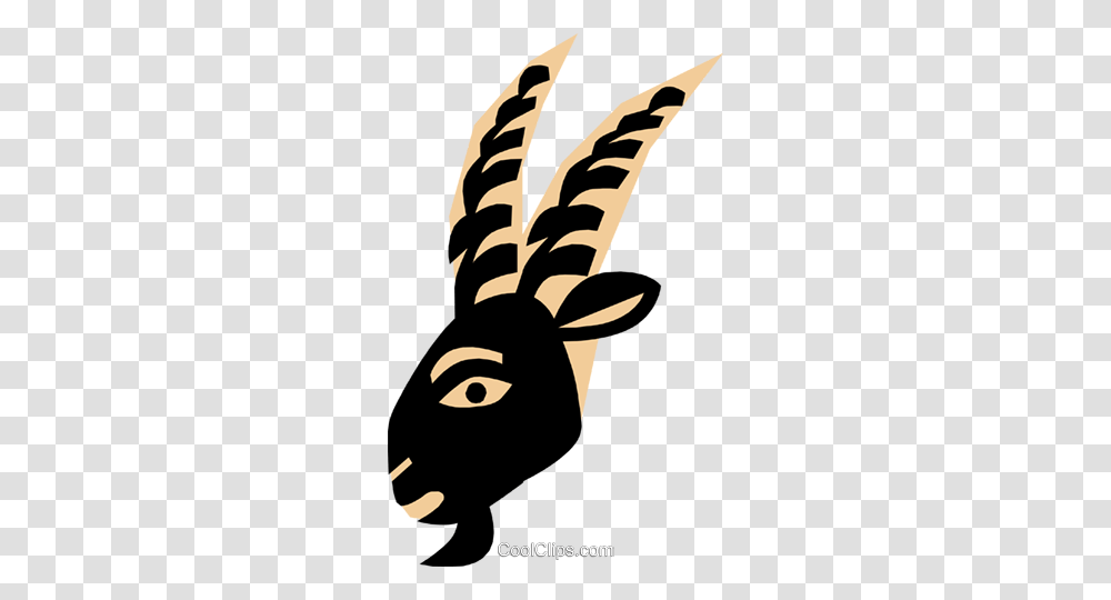 Cool Goat Head Royalty Free Vector Clip Art Illustration, Angry Birds, Arrow, Halloween Transparent Png