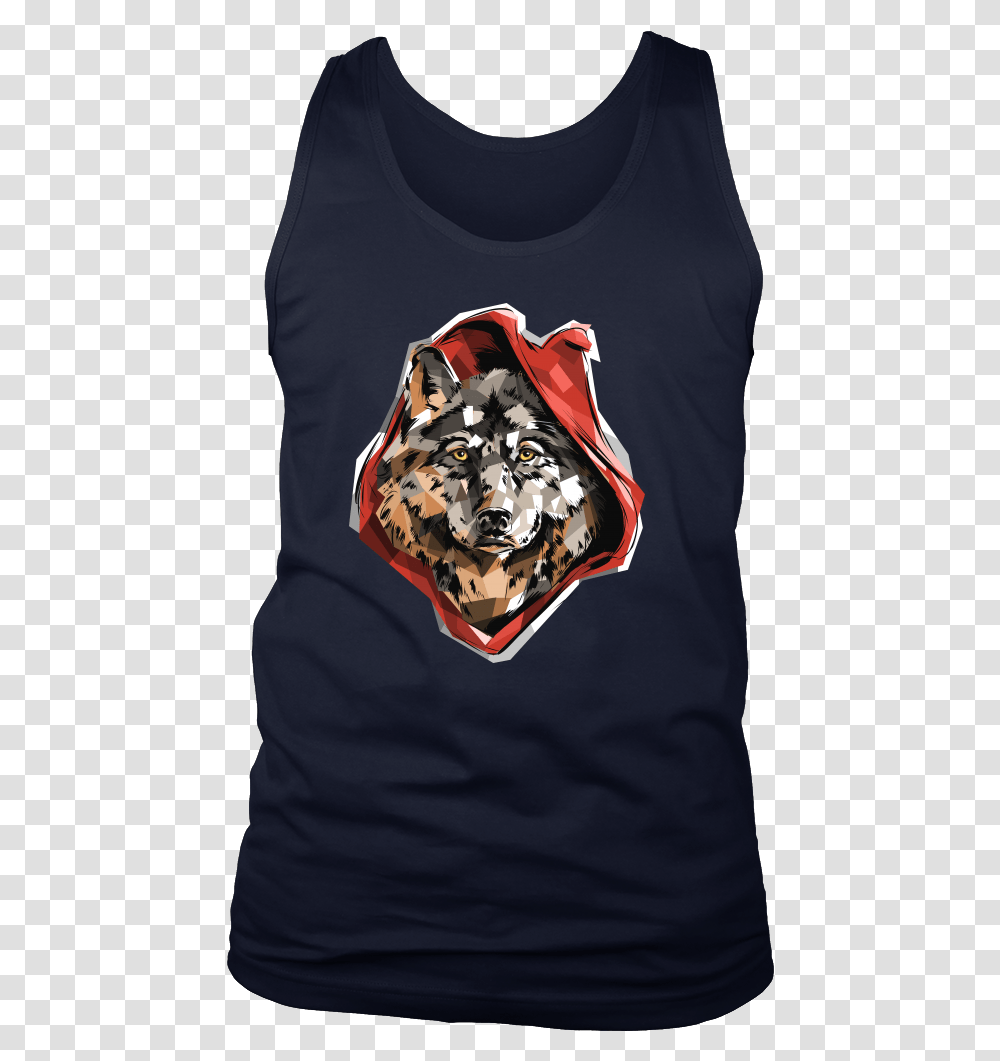 Cool Graphic Red Ridin Red Wolf Design, Sleeve, Person, Mammal Transparent Png