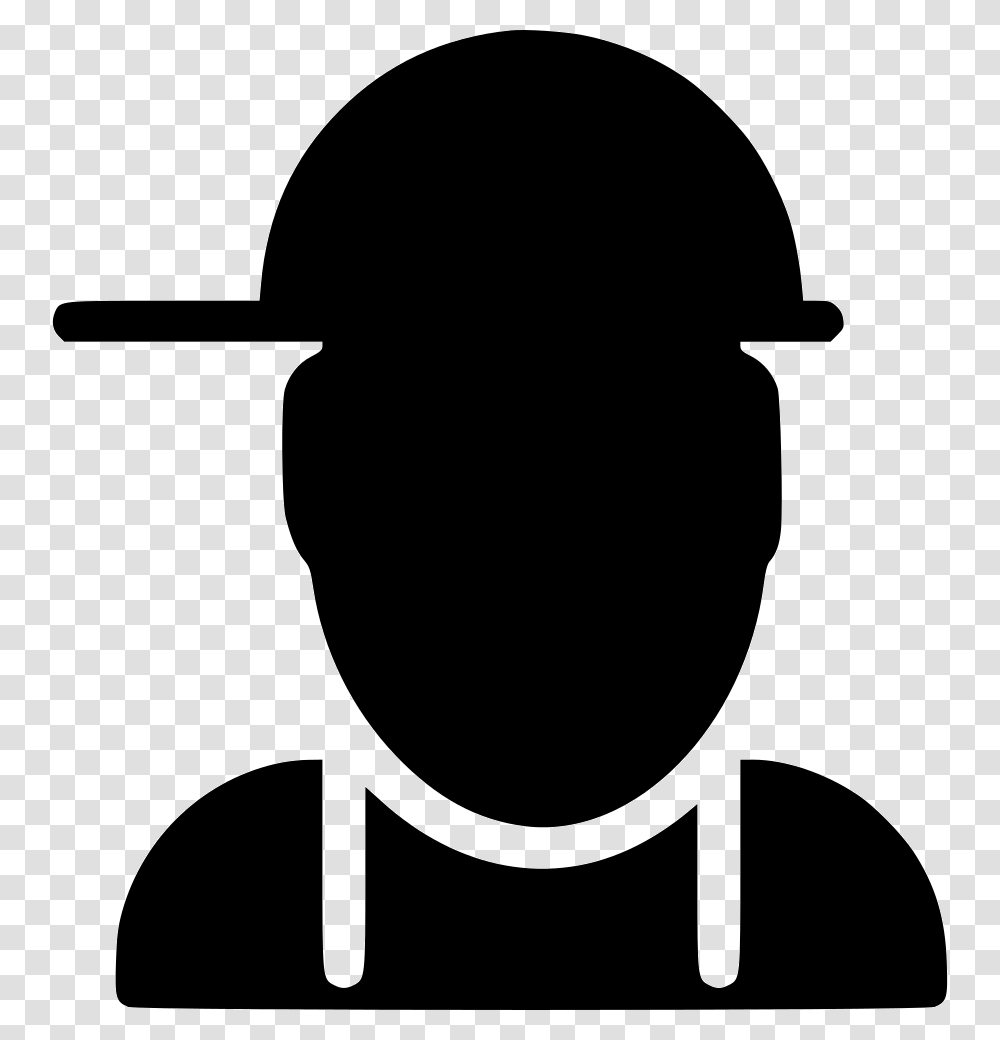 Cool Guy Cool Guy Icon, Silhouette, Stencil, Baseball Cap Transparent Png