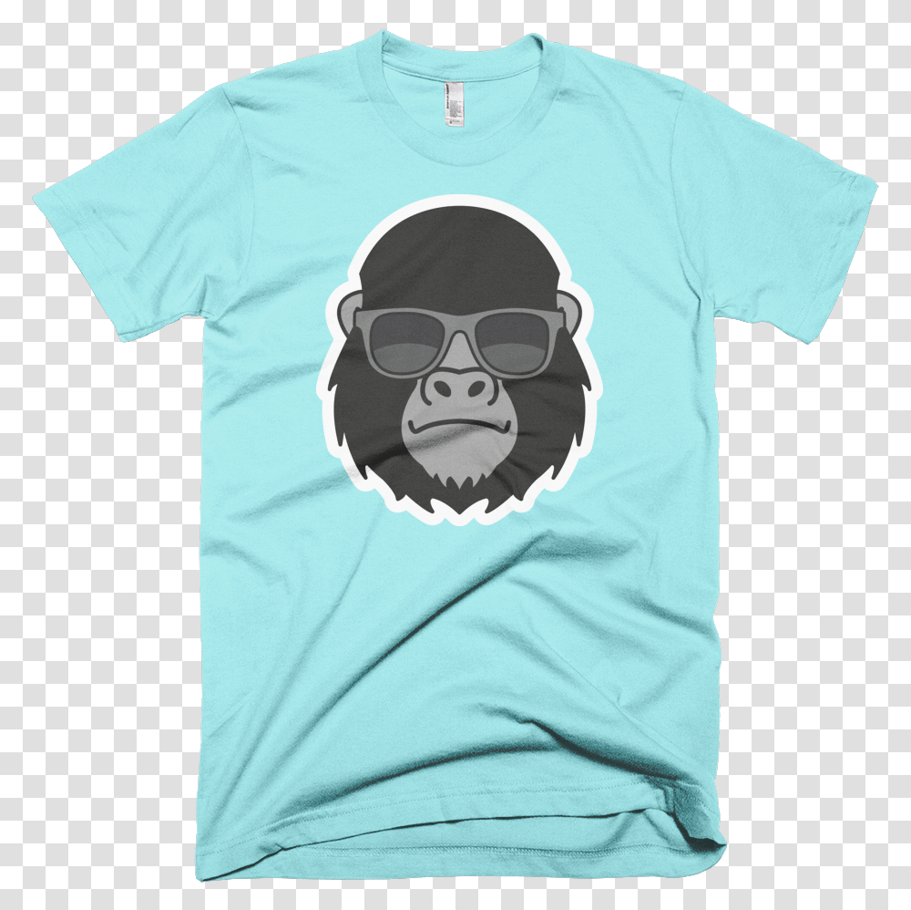 Cool Harambe T American Apparel Pink Shirts, Clothing, T-Shirt, Sunglasses, Accessories Transparent Png