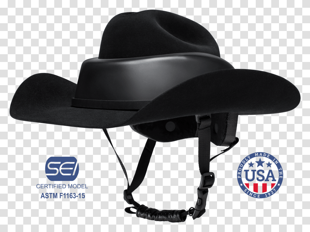 Cool Horse Riding Helmets, Apparel, Hat, Cowboy Hat Transparent Png