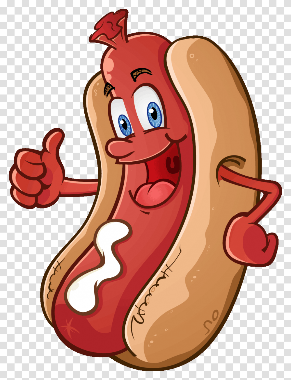 Cool Hot Dog, Food Transparent Png