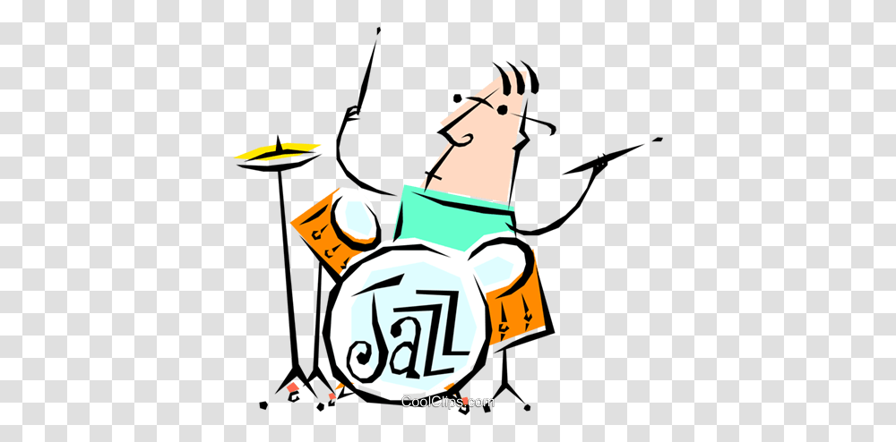 Cool Jazz Drummer Royalty Free Vector Clip Art Illustration, Outdoors, Dynamite, Leisure Activities Transparent Png