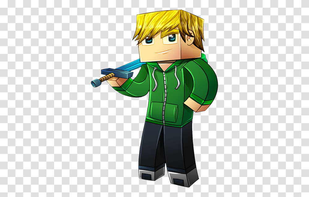 Cool Minecraft Character Cartoon, Toy, Vegetation, Person, Clothing Transparent Png