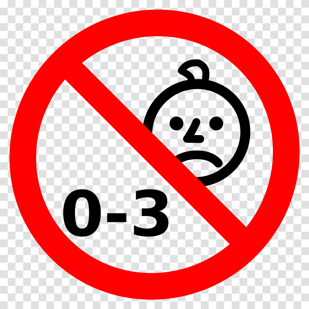 Cool Not Suitable For Children With Age, Road Sign, Stopsign Transparent Png