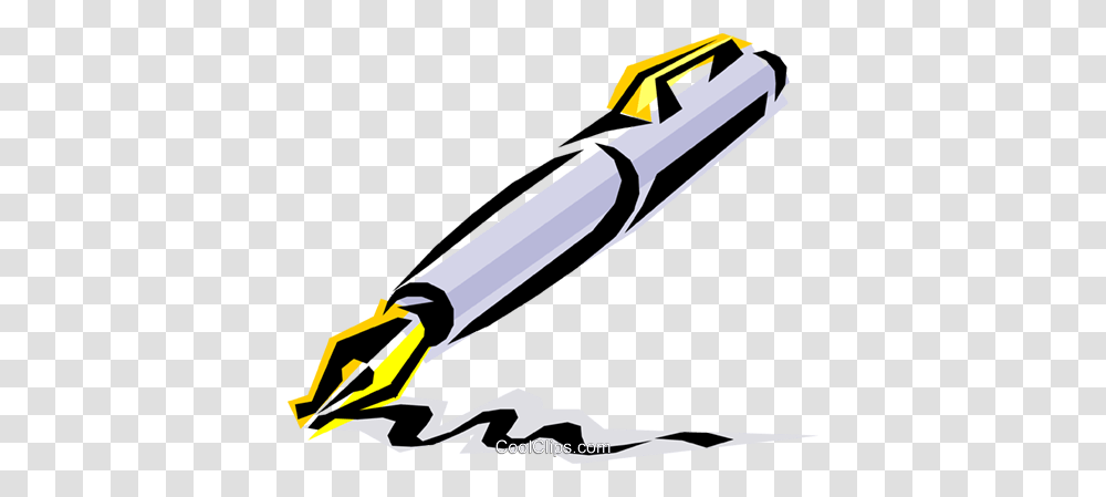 Cool Pen Royalty Free Vector Clip Art Illustration, Torpedo, Bomb, Weapon, Weaponry Transparent Png