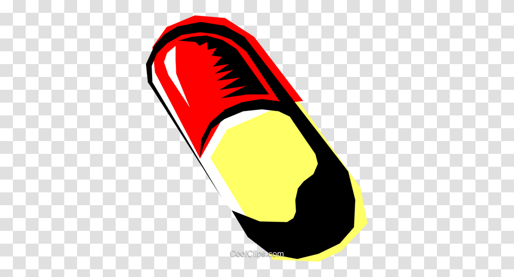 Cool Pill Royalty Free Vector Clip Art Illustration, Rubber Eraser, Fuse, Electrical Device, Ketchup Transparent Png