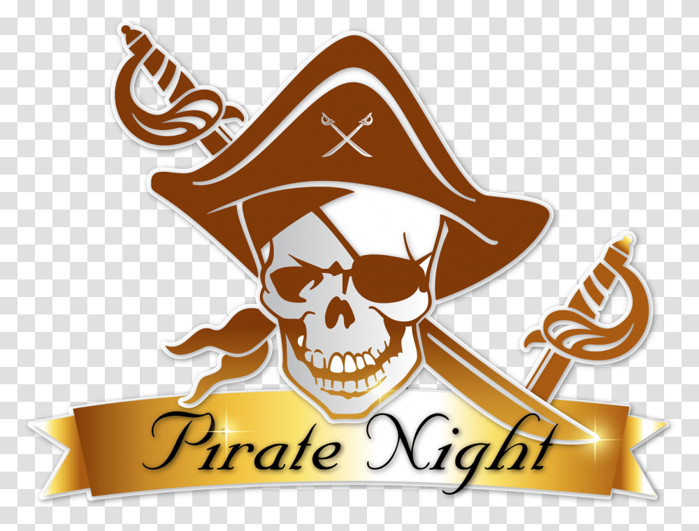 Cool Pirate Skull Vector Transparent Png