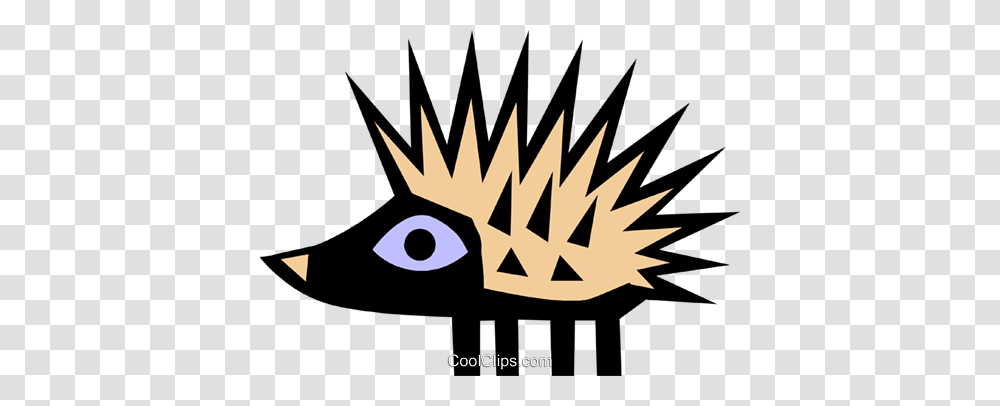 Cool Porcupine Royalty Free Vector Clip Art Illustration, Angry Birds Transparent Png