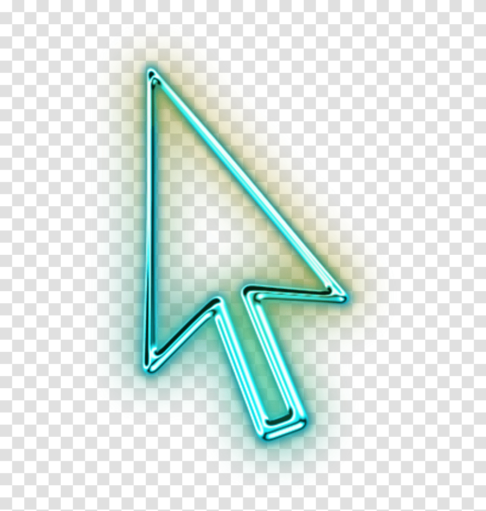 Cool Roblox Cursor Image With No Cursors, Neon, Light, Text Transparent Png
