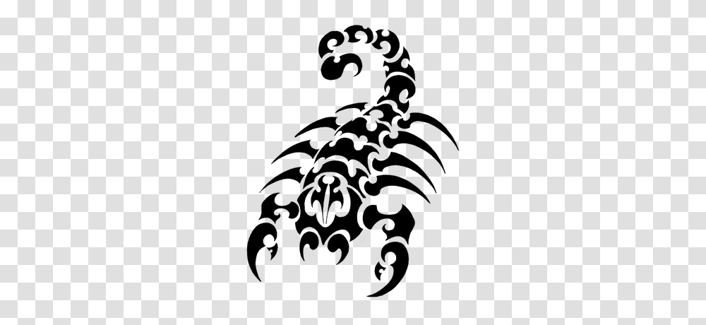 Cool Scorpion Clipart Free Clipart, Dragon, Pattern, Stencil Transparent Png