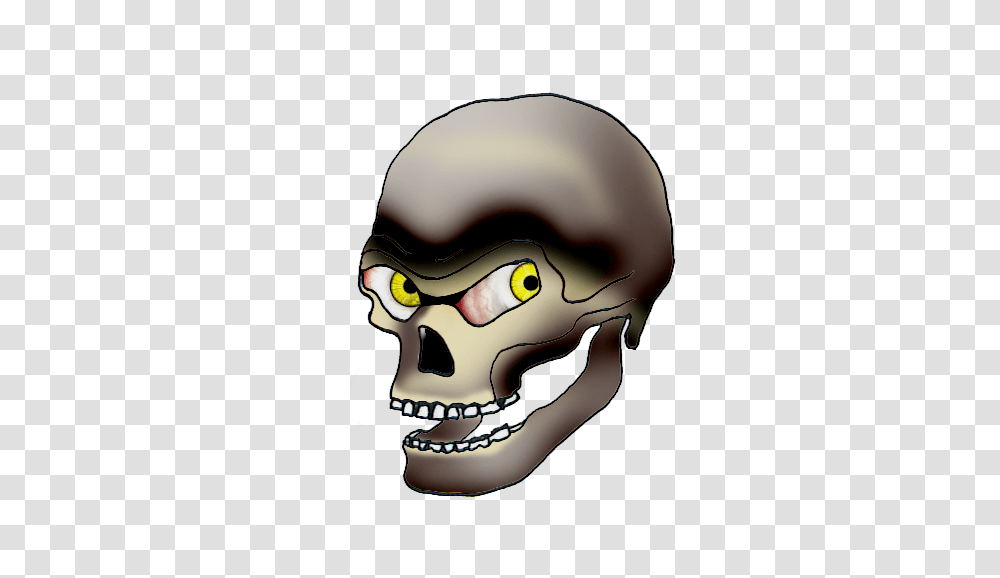 Cool Skull Clip Art, Jaw, Helmet, Apparel Transparent Png