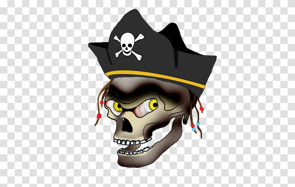 Cool Skull Clip Art, Person, Human, Pirate, Helmet Transparent Png