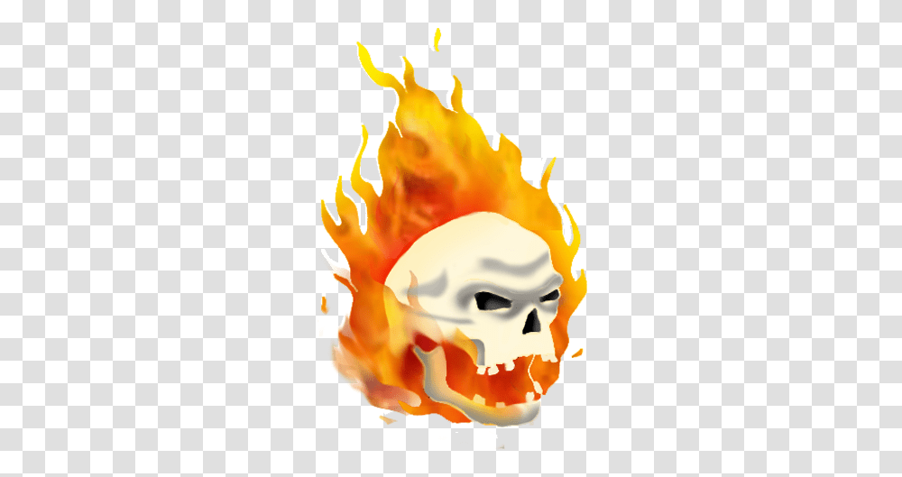 Cool Skull Clip Art Skulls On Fire, Flame, Performer, Bonfire Transparent Png